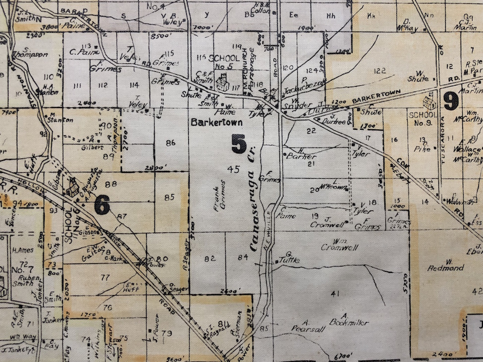 1926 School District Map