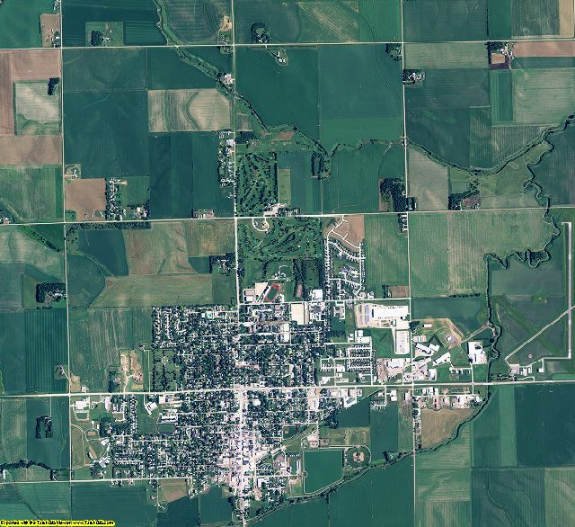 2010 Wayne County Nebraska Aerial Photography