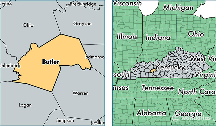 28 Map Of Butler County Maps Online For You