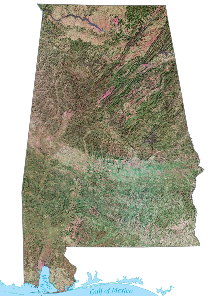Alabama County Map GIS Geography