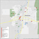 Albuquerque Map New Mexico GIS Geography