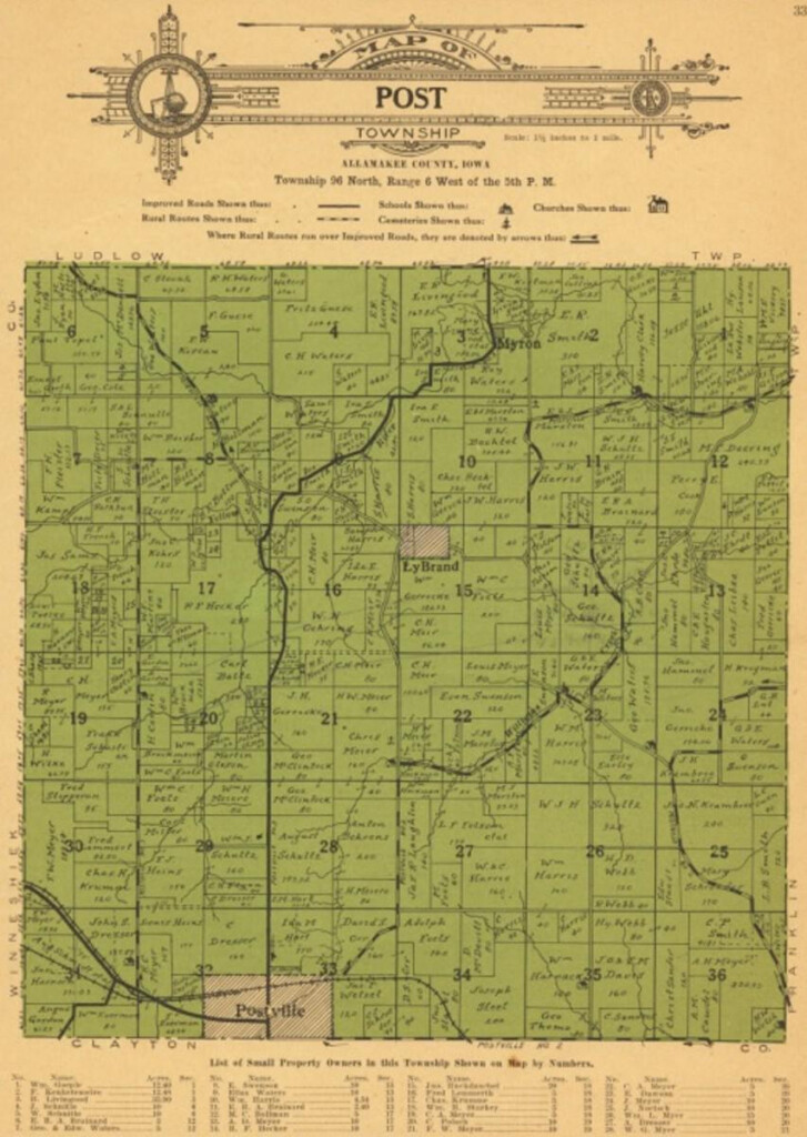 Allamakee Co IAGenWeb Land Records