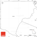 Blank Simple Map Of Forsyth County