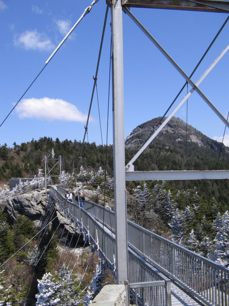 Bridgehunter Mile High Swinging Bridge