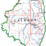 Calhoun County Map