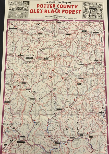 Clearfield County Historical Society MAPS Sam King s Collections