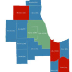 Cook County Map Map Of Cook County United States Of America