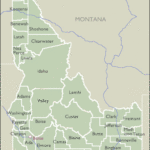 County Zip Code Maps Of Idaho ZIPCodeMaps