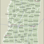 County Zip Code Maps Of Mississippi ZIPCodeMaps