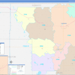 Grant County SD Wall Map Color Cast Style By MarketMAPS MapSales