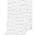 Indiana County Map GIS Geography