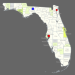 Interactive Map Of Florida Clickable Counties Cities