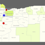 Interactive Map Of Oregon Clickable Counties Cities