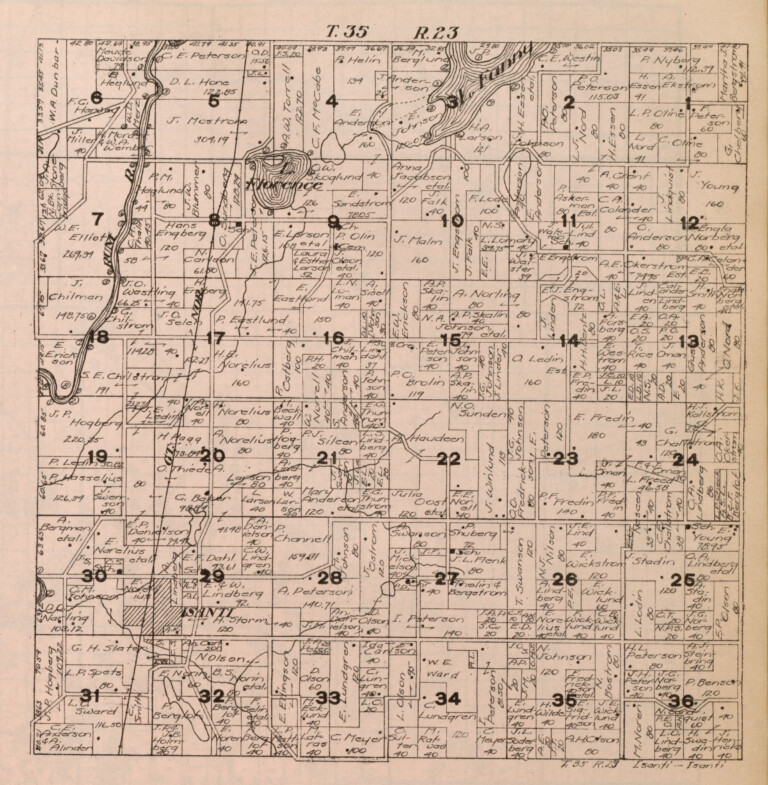 Cherokee County Ks Plat Map 8069