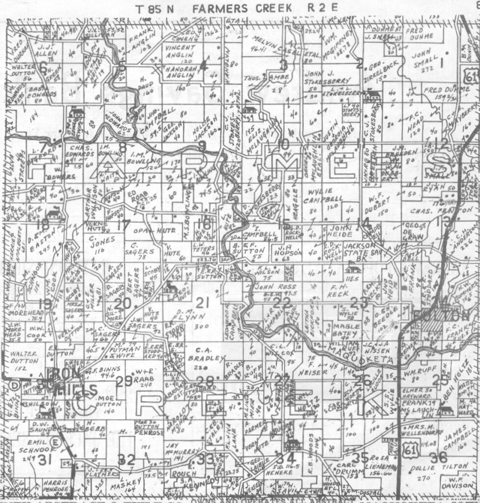 Appanoose County Iowa Gis Map 5001