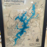 Lake Hopatcong Map 14x18 The Golden Pineapple Lake Hopatcong Lake Map