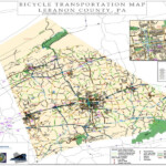 Lebanon County Bicycle Map Gibson Thomas Engineering