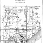 Manitowoc County Wisconsin Genealogy 1893 MANITOWOC PLAT MAP Top Half