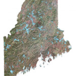 Map Of Maine Cities And Roads GIS Geography