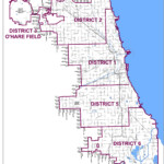 Map Showing CFD Districts Chicagoareafire
