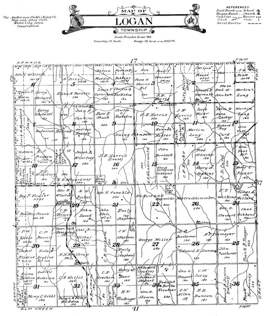 Maps Townships Precincts