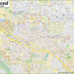 Merced Map California U S Maps Of Merced