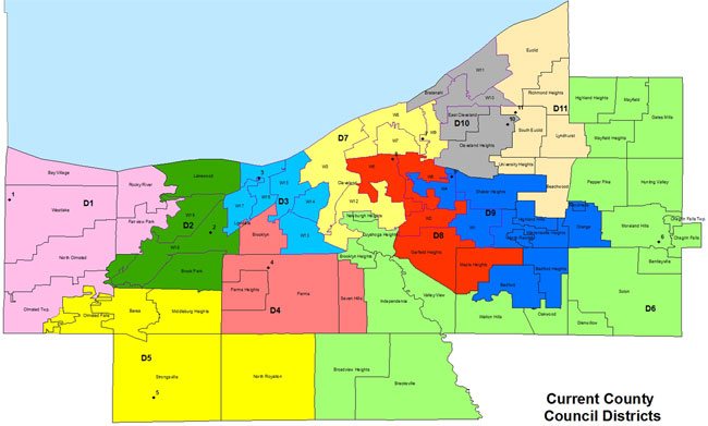 New District Overview Cuyahoga County Council