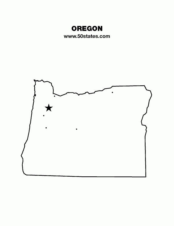 Oregon Map