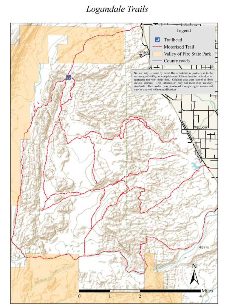 Ride Area Review Valley Of Fire ATV Illustrated