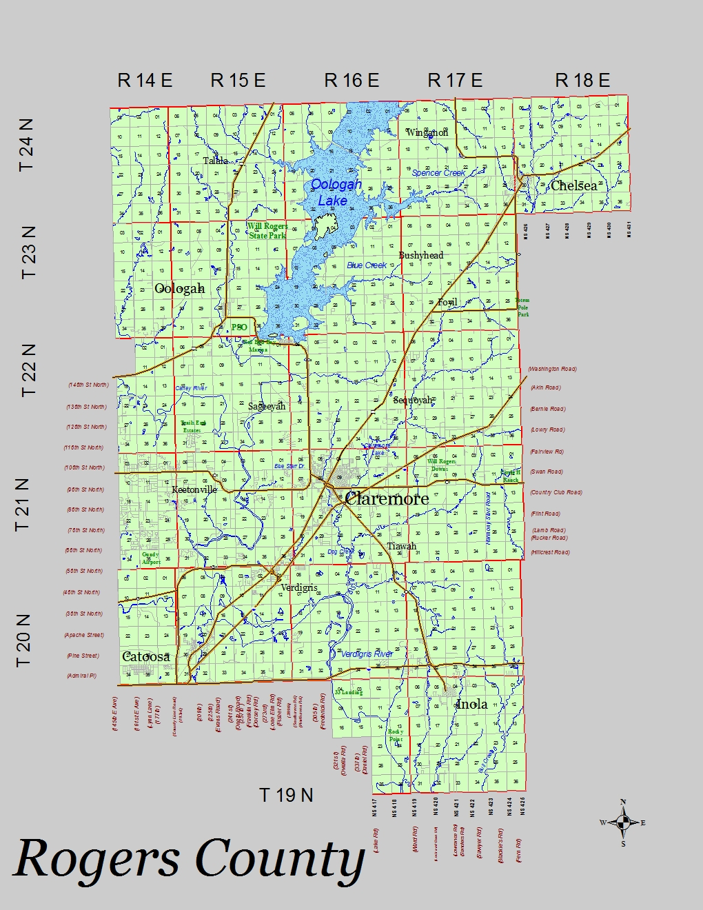 Rogers County Parcel Map Locator