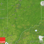 Satellite Map Of Pine County