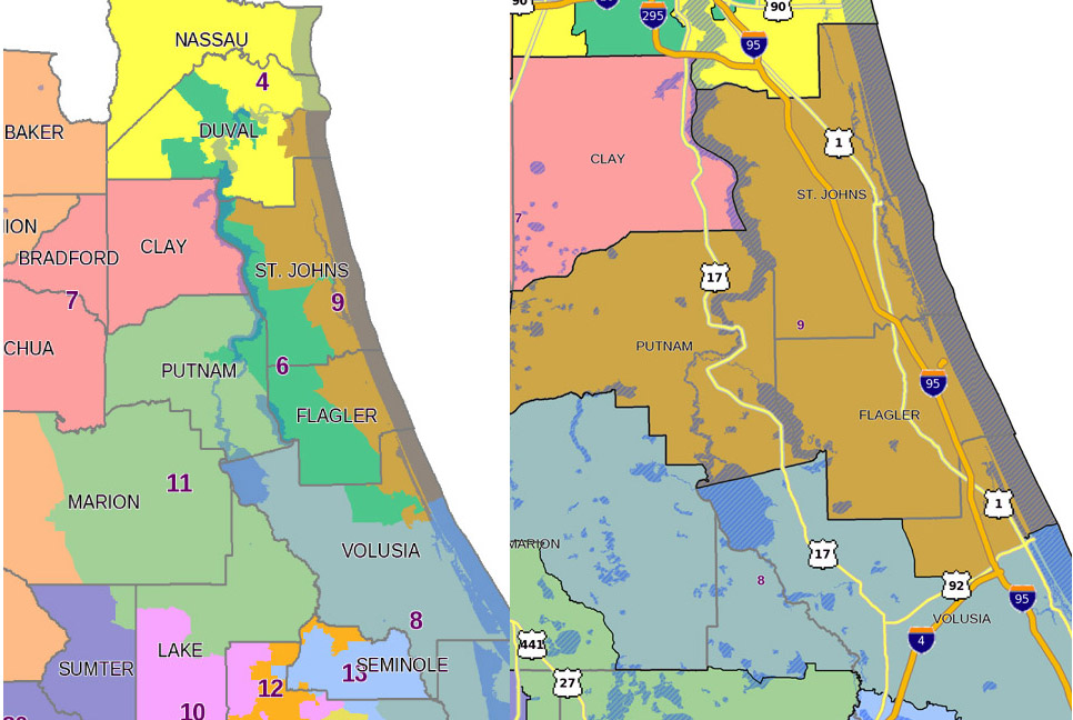 Flagler County District Map