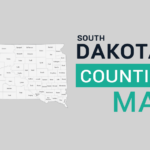 South Dakota County Map GIS Geography