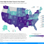 State By State Guide To Taxes On Retirees Florida Property Tax Map