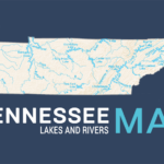 Tennessee Lakes And Rivers Map GIS Geography